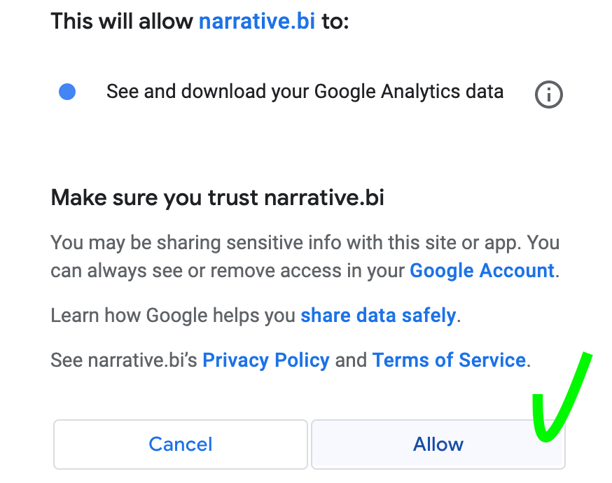 GA4: Narrative BI