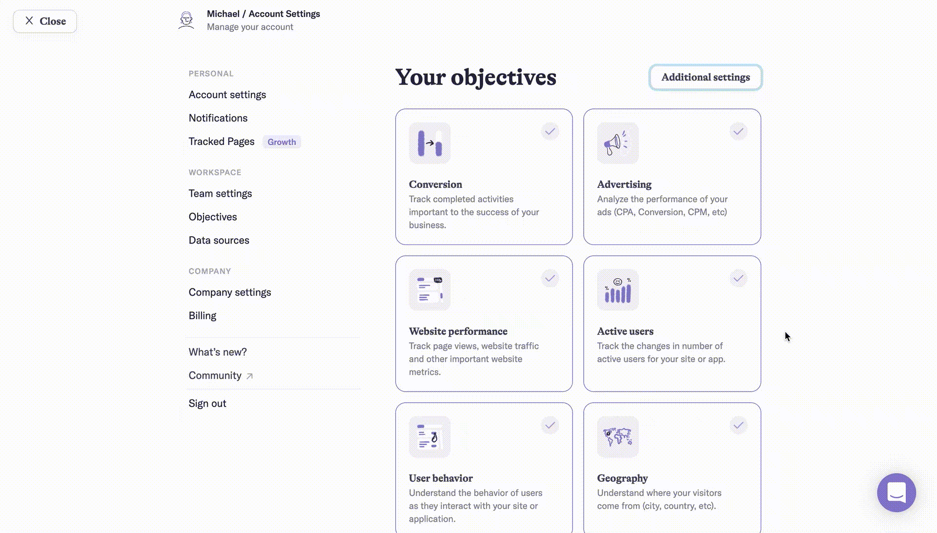 Custom reports