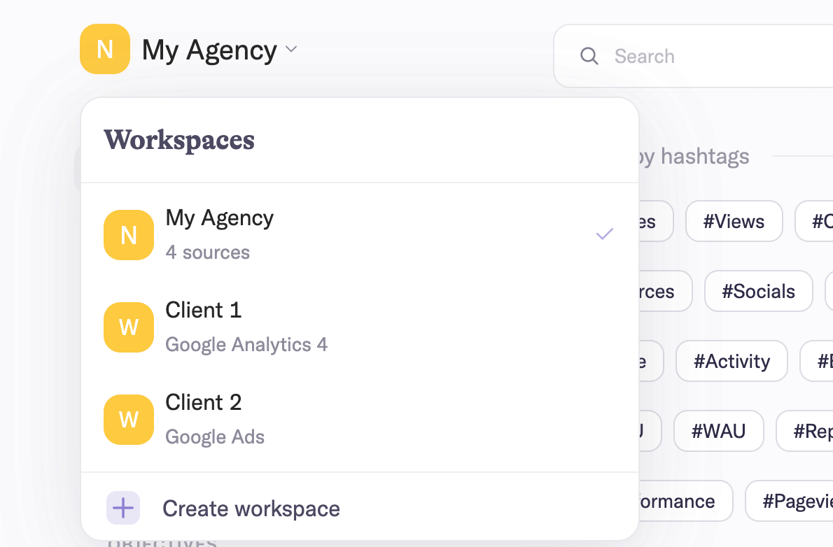 Workspaces